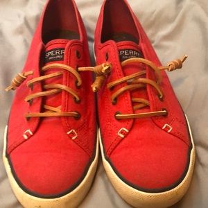 Sperry Red sneaks
